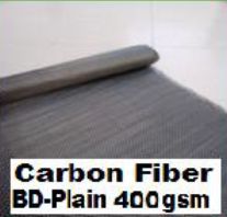 400 GSM BD-Plain Carbon Fiber Fabric