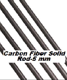 5 mm Carbon Fiber Solid Rods, Certification : ISI Certified