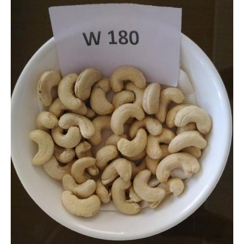 W180 cashew nuts, Certification : FSSAI Certified