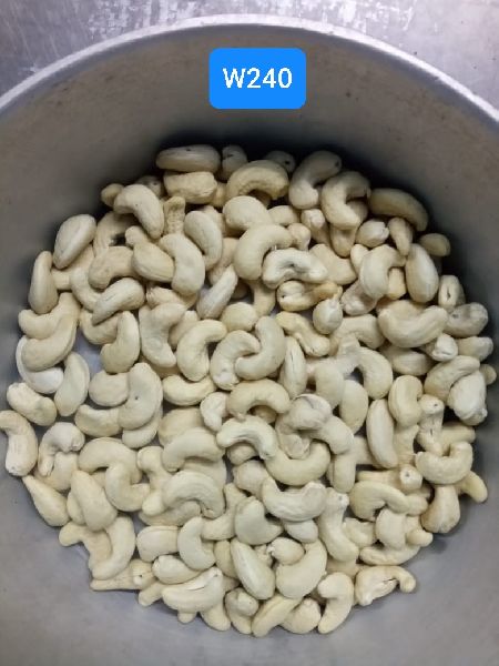 W240 cashew nuts, Certification : FSSAI Certified