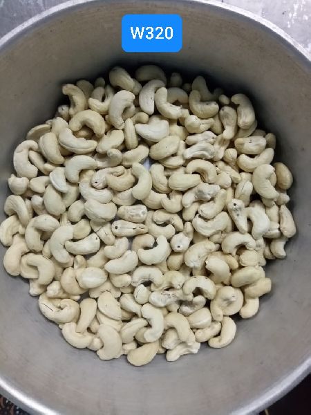 W320 cashew nuts, Certification : FSSAI Certified