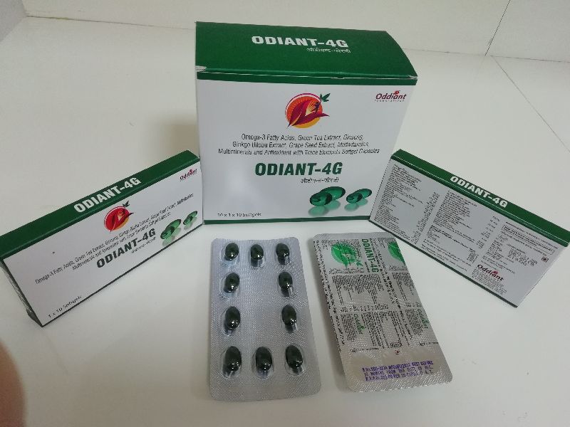 Odiant-4G Softgel Capsules, for Clinical, Hospital, Personal