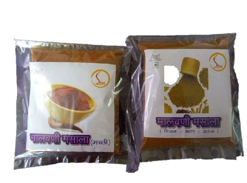 Shree Products Common Special Malvani Masala, for Cooking Use, Form : Powder