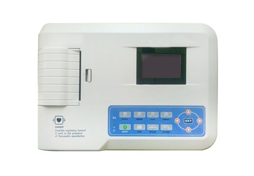 3 CHANNEL ECG Machine CMS-300G, for Medical Use, Voltage : 220V