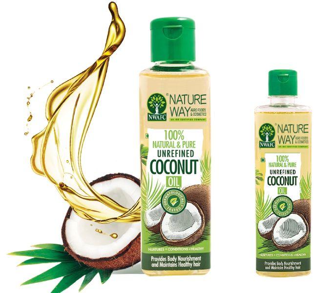 Nature way pure coconut hair oil, Style : Natural