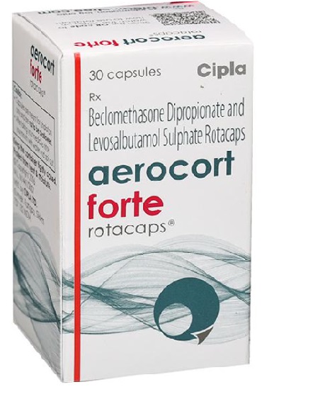 Brand Aerocort Forte Rotacaps for Inhalation
