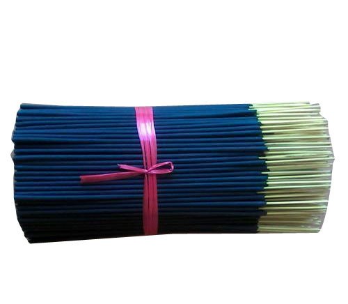Bamboo Blue Raw Incense Sticks, for Aromatic, Length : 15-20 Inch