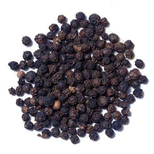 Round Raw Organic Black Pepper Seeds, Feature : Good Quality, Rich In Taste