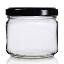 Polished Glass 350 ML SALSA JAR, for Many Uses, Feature : Crack Proof, Fine Finishing, Scratch Resistant