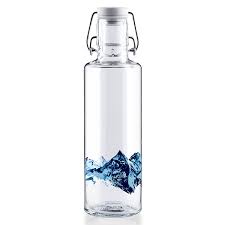 Plain Glass Water Bottle, Feature : Hard Structure