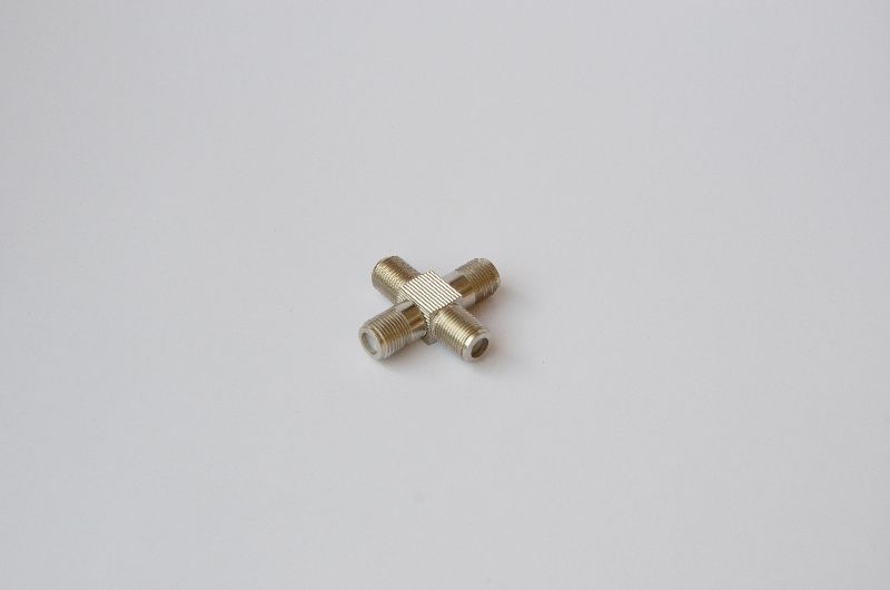 VX BRASS CROSS JOINTER, for Cable Joining, Color : SILVER