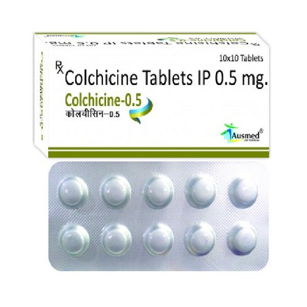 Colchicine-0.5, Packaging Type : Alu-Alu