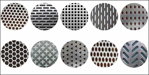 Polished Mild Steel Perforated Circles, Technics : Hot Rolled