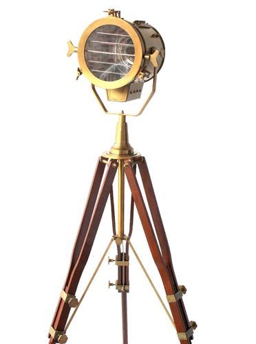 Round Antique Retro Searchlight, Size : Standard