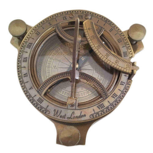2 Kg Brass Nautical Compass, Size : Standard