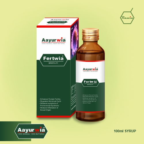 Aayurwia Fertwia Syrup, Packaging Size : 200 ml