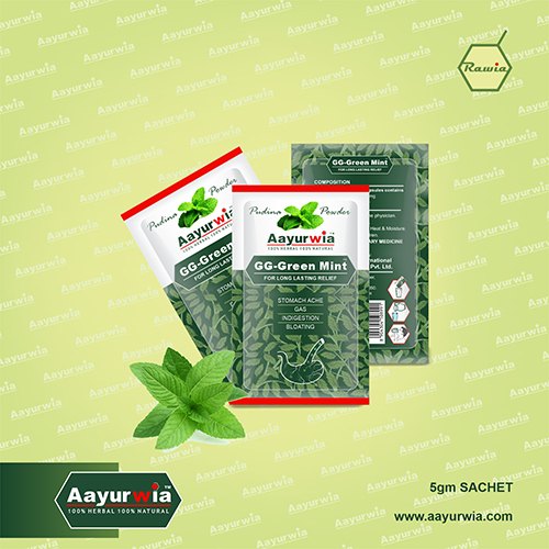 GG- Green Mint Sachet
