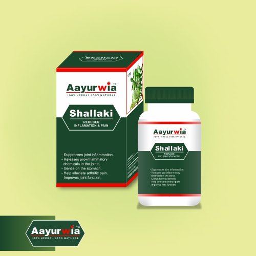 Aayurwia Shallaki Tablets, for Clinical, Personal, Grade Standard : Medicine Grade