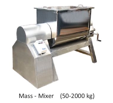 Stainless Steel Mass Mixer