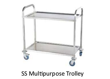 Stainless Steel Multipurpose Trolley