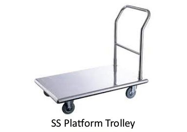 Stainless Steel Platform Trolley, Style : Modern
