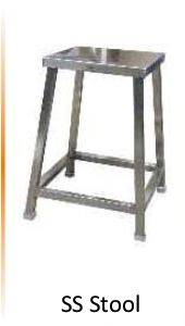 Stainless Steel Stool, for Bar, Canteen, Office, Feature : Fine Finished, Foldable, Light Weight