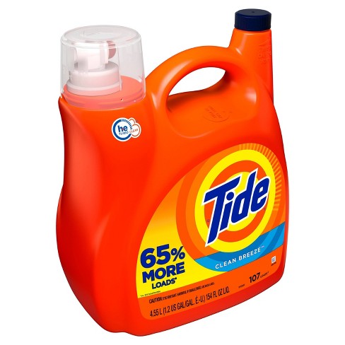 Tide laundry detergent powder