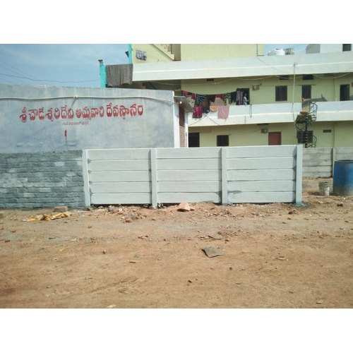 Polished RCC Compound Wall, for Construction, Pattern : Plain