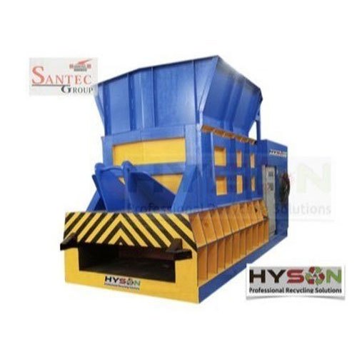 Hysan Horizontal Container Shear Machine, for Metal Recycling