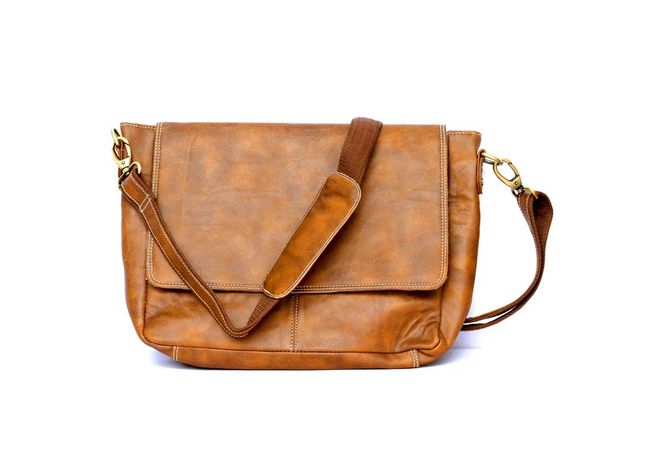 Leather Gallus Buffalo Messenger Bag, for College, Office, School ...