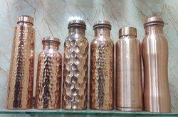 Brass copper bottle, Storage Capacity : 1ltr, 2ltr, 500ml