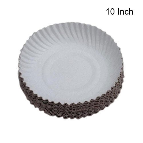 10 Inch Paper Plate, for Event Party Supplies, Shape : Round