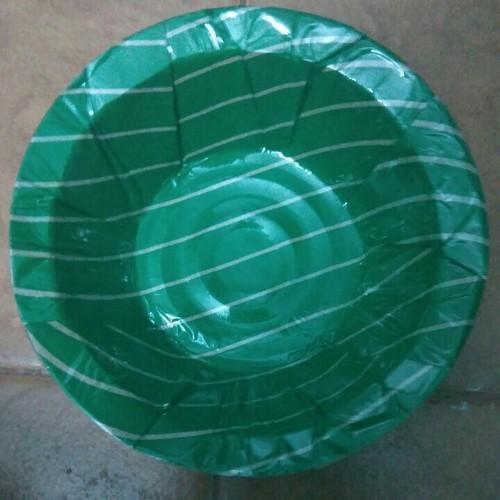 Round Green Paper Bowl, for Event Party Supplies, Size : 3Inch, 4Inch