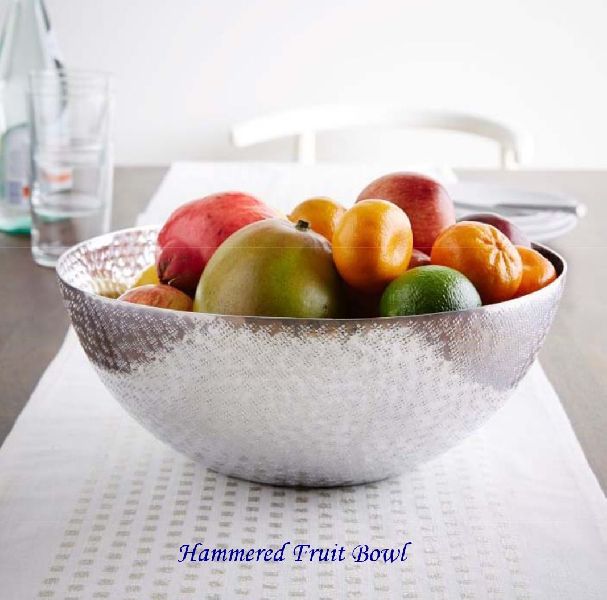 Hammered Fruit Bowl