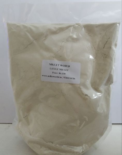 Fine Processed Organic Little Millet Flour, for Cooking, Packaging Type : Plastic Bag