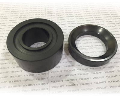 Round Manual Coated Thrust Ball Bearing, Color : Black