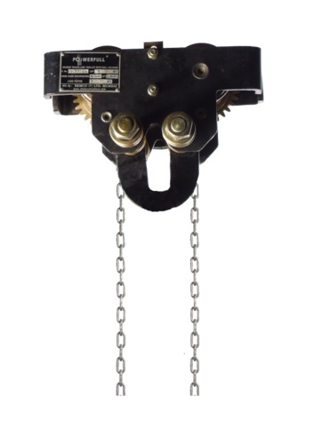 Metal Manual Trolley Chain Hoist, for Handling Heavy Weights, Feature : Easy Operate, Non Breakable