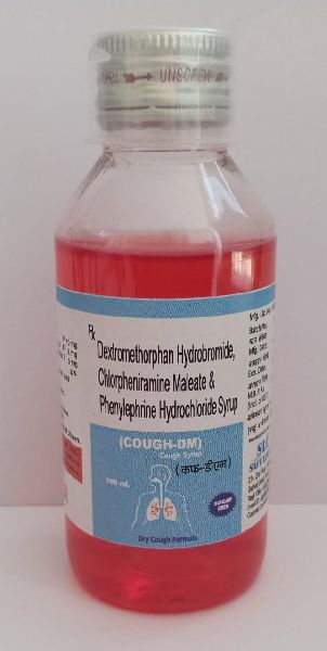 Cough DM Syrup, Plastic Type : Glass Bottle, Plastic Bottles