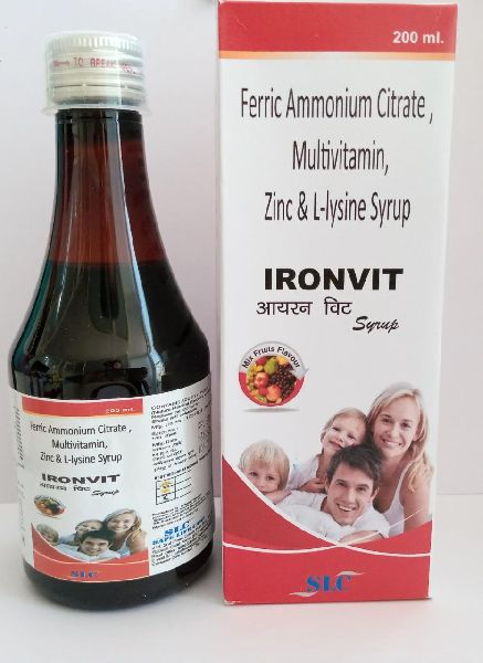 Ironvit Syrup, Taste : Sweet