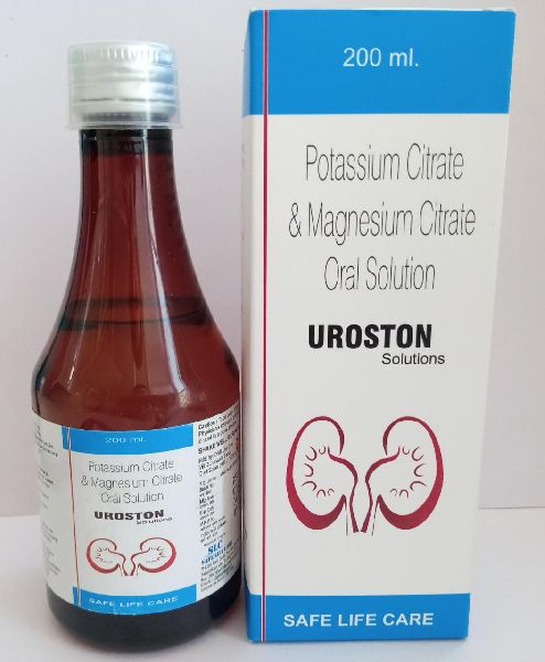 Uroston Oral Solution, Packaging Type : Glass Bottle, Plastic Bottle