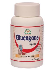 Glucogone Capsules, Color : Green