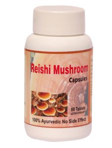 Reishi Mushroom Capsules, Color : Green