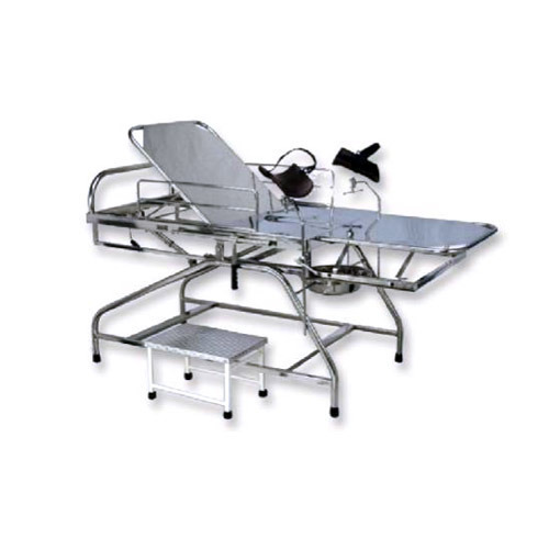 Plain Stainless Steel Hospital Labour Table, Size : Standard
