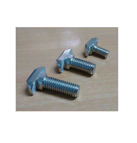 Rectangular Polished Carbon Steel T bolts, for Fittings, Size : 15-30mm