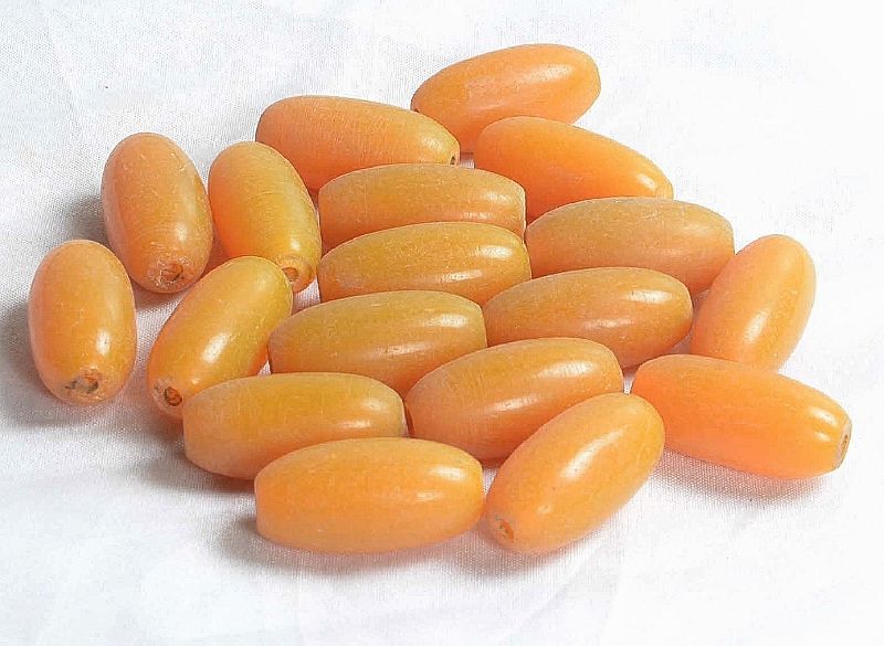 Glossy Bone Beads, For Jewelry, Rakhi, Stone Size : 5mm