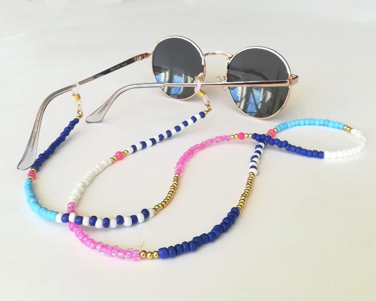 Mix Beaded Eyeglass Holder, Feature : Attractive Pattern