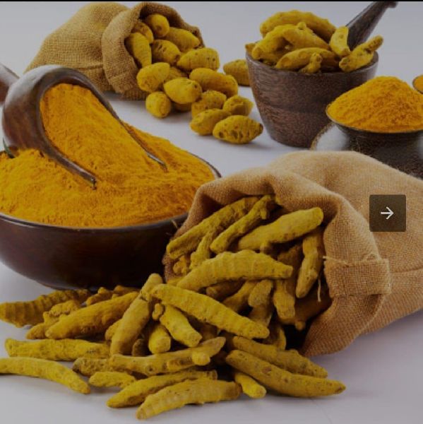 Dried turmeric finger, Color : Yellow