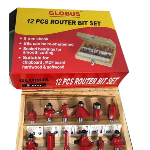 Globus Router Bit Set