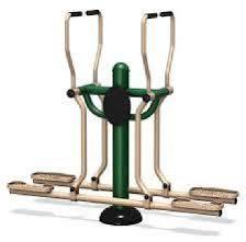 Outdoor GYM Double Skier, for Exercise