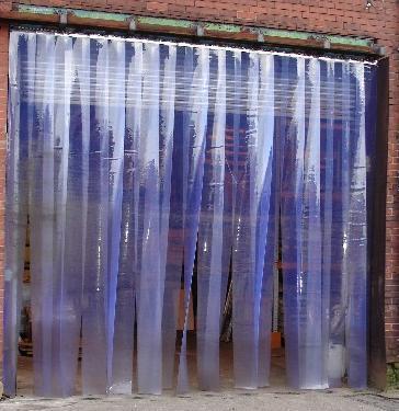 Plain Transparent PVC Curtain, Size : 3.5ft x 7ft